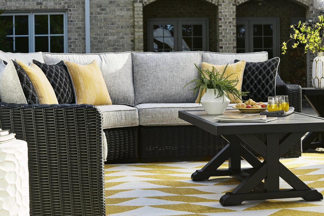 Beachcroft Outdoor Coffee Table - Abundant Home Collections