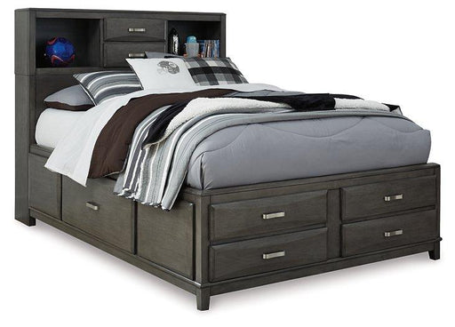 Caitbrook Storage Bed with 7 Drawers - Abundant Home Collections