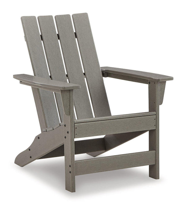 Visola Outdoor Adirondack Chair Set with End Table - Abundant Home Collections