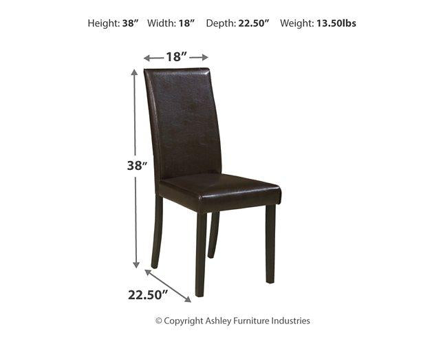 Kimonte Dining Chair Set - Abundant Home Collections