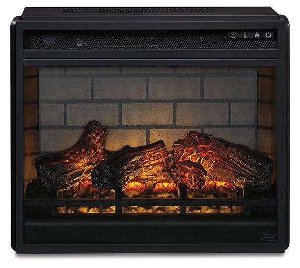 Wildenauer 76" TV Stand with Electric Fireplace - Abundant Home Collections