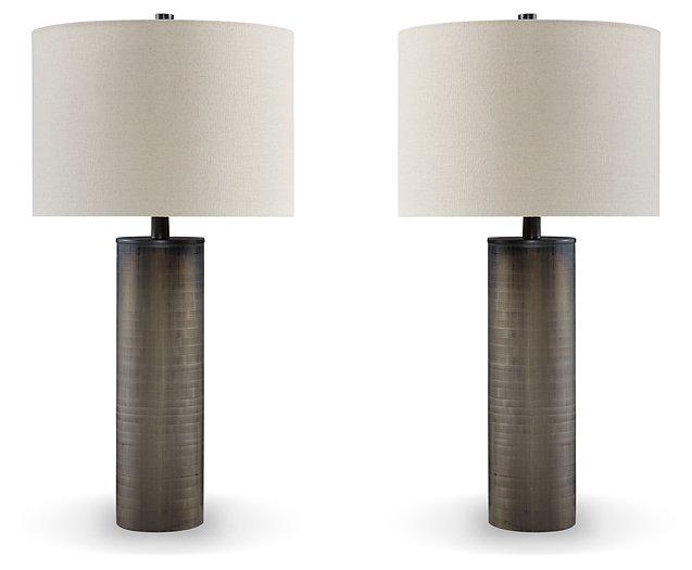 Dingerly Lamp Set - Abundant Home Collections