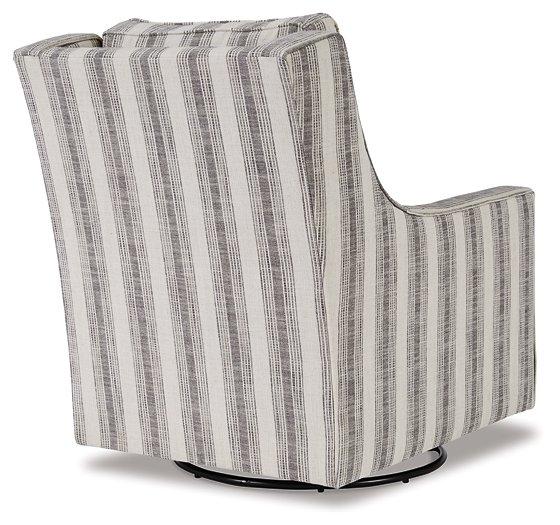 Kambria Swivel Glider Accent Chair - Abundant Home Collections