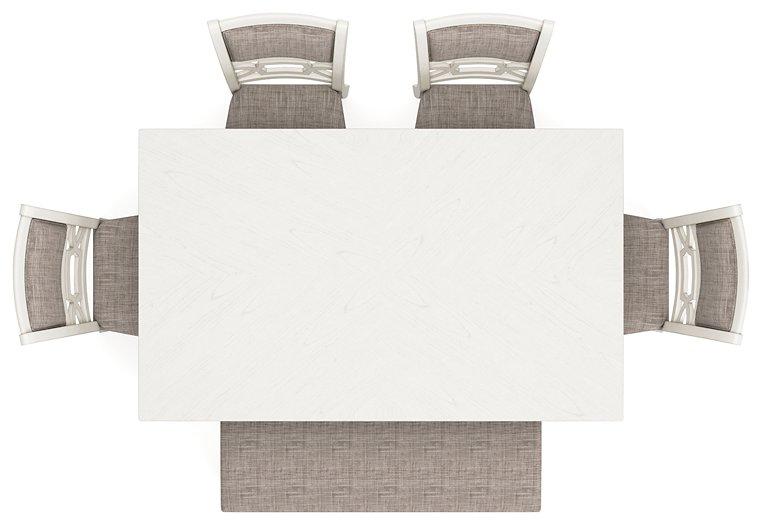 Erinberg Dining Table and 4 Chairs and Bench (Set of 6) - Abundant Home Collections