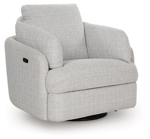Alainmont Next-Gen Nuvella Swivel Power Recliner - Abundant Home Collections