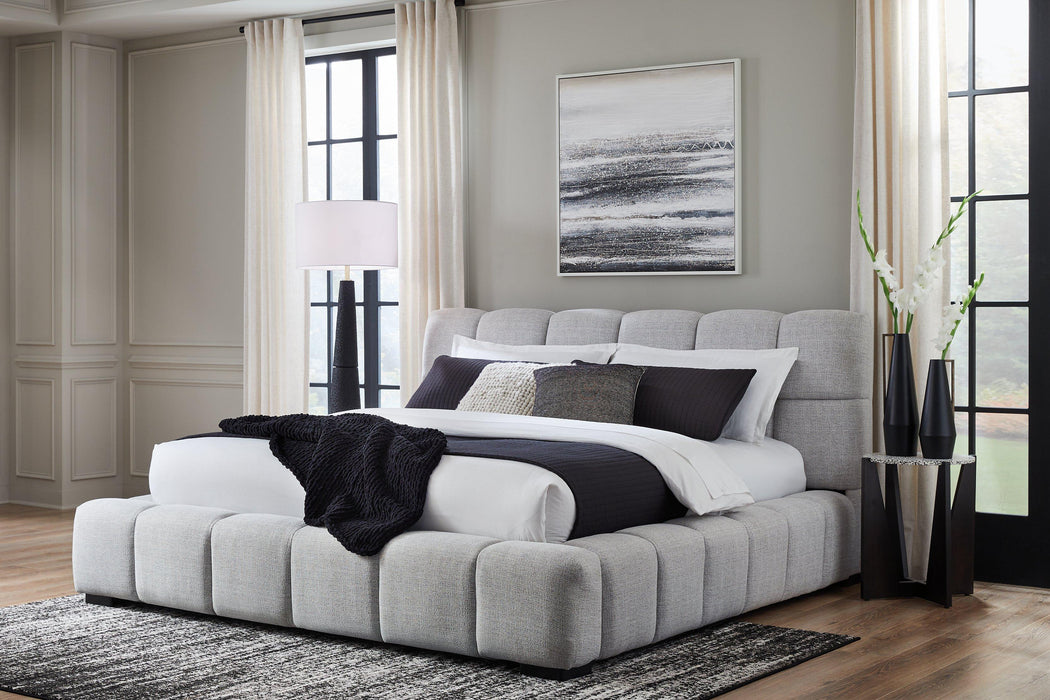 Grendusk Upholstered Bed - Abundant Home Collections