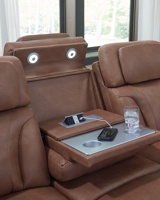 Clean-Slate Power Reclining Sofa - Abundant Home Collections