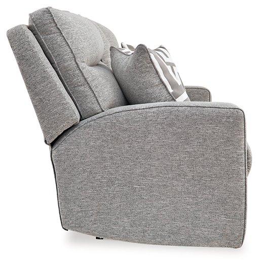 Biscoe Power Reclining Loveseat - Abundant Home Collections