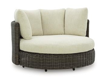 Kimora Outdoor Swivel Lounge Chair with Cushion - Abundant Home Collections
