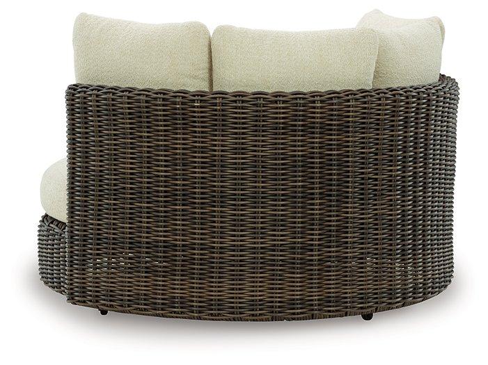 Kimora Outdoor Swivel Lounge Chair with Cushion - Abundant Home Collections