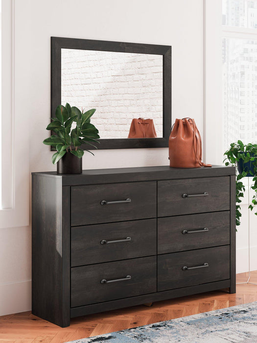Hollivern Dresser and Mirror - Abundant Home Collections