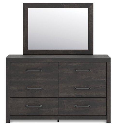 Hollivern Dresser and Mirror - Abundant Home Collections