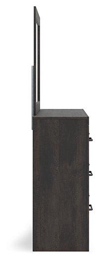 Hollivern Dresser and Mirror - Abundant Home Collections