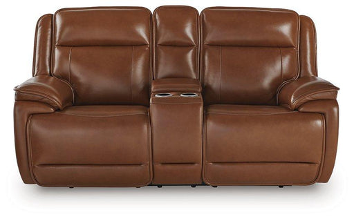 Healy Pier Power Reclining Loveseat with Console - Abundant Home Collections