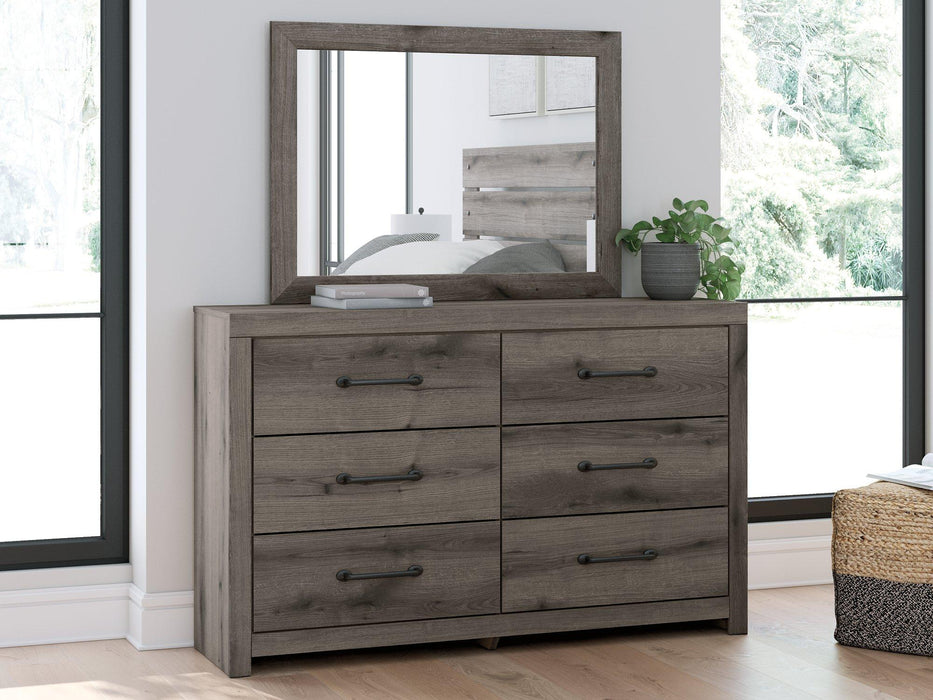 Graystorm Dresser and Mirror - Abundant Home Collections