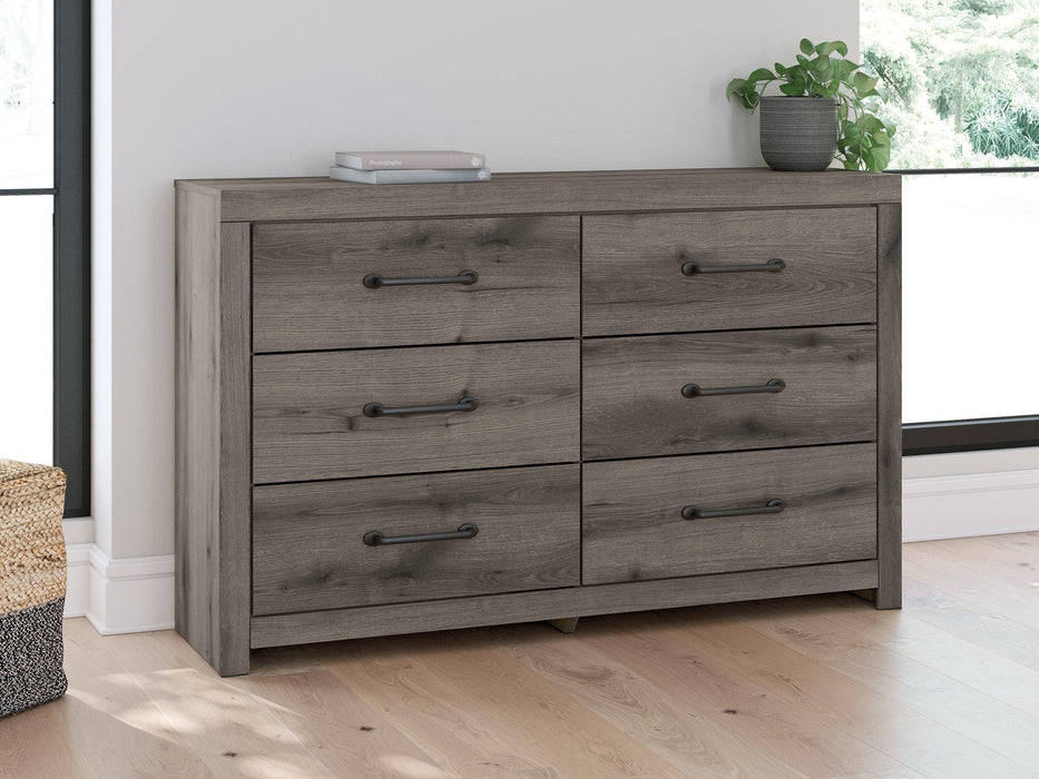 Graystorm Dresser and Mirror - Abundant Home Collections