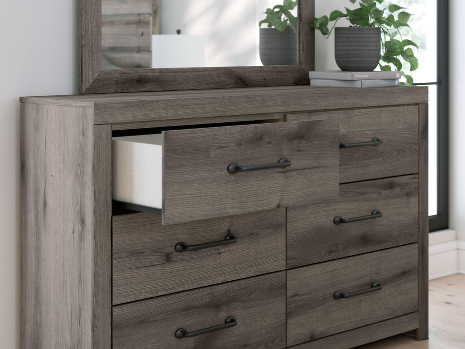 Graystorm Dresser and Mirror - Abundant Home Collections