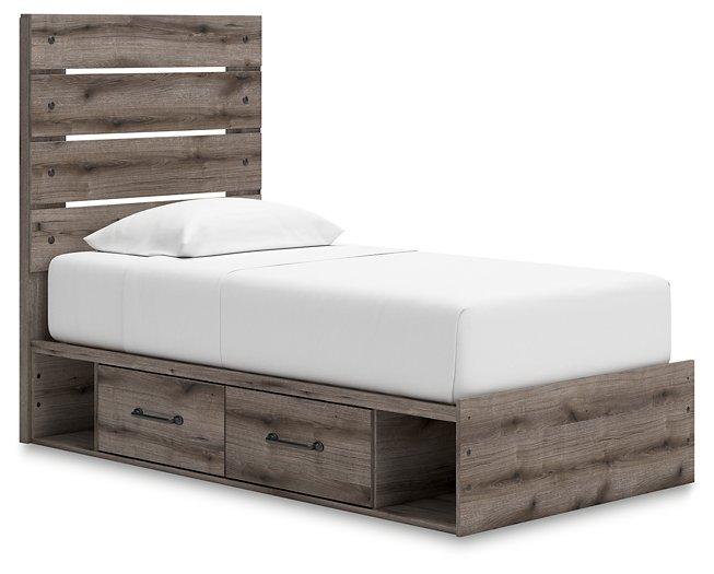 Graystorm Bed with Storage - Abundant Home Collections