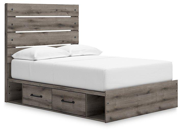 Graystorm Bed with Storage - Abundant Home Collections