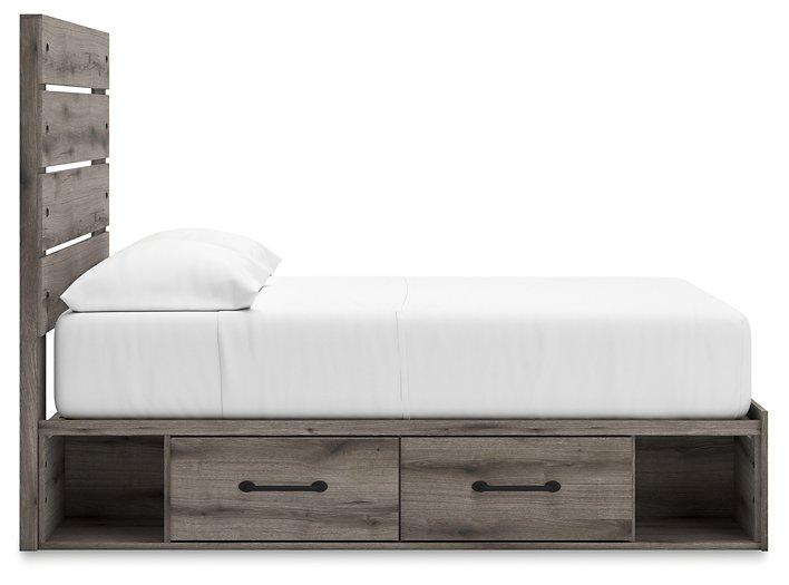 Graystorm Bed with Storage - Abundant Home Collections