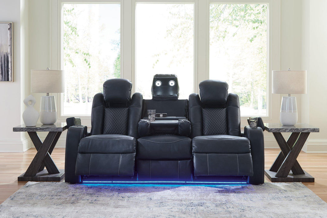 Fyne-Dyme Power Reclining Sofa - Abundant Home Collections
