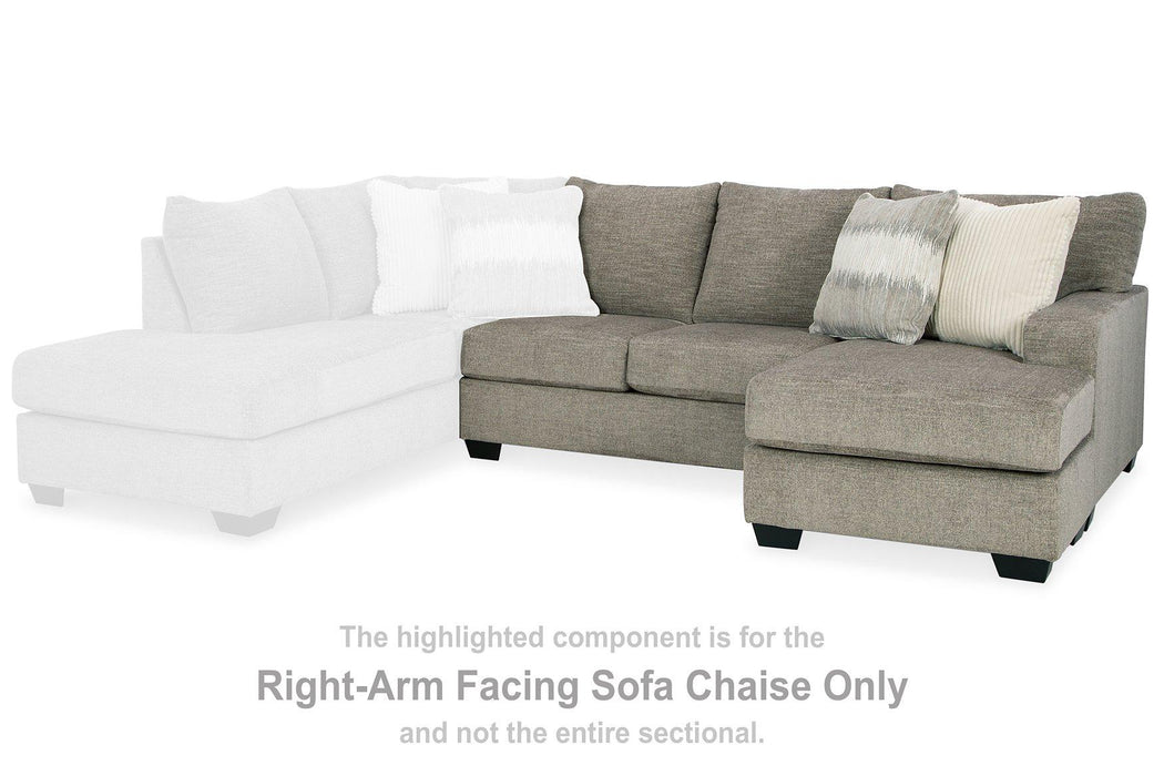 Creswell Sectional with Chaise - Abundant Home Collections