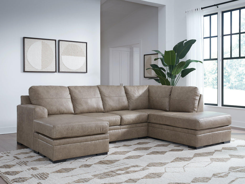 Amuleto Sectional with Chaise - Abundant Home Collections