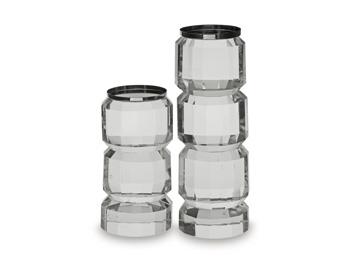Brentley Candle Holder Set (Set of 2) - Abundant Home Collections
