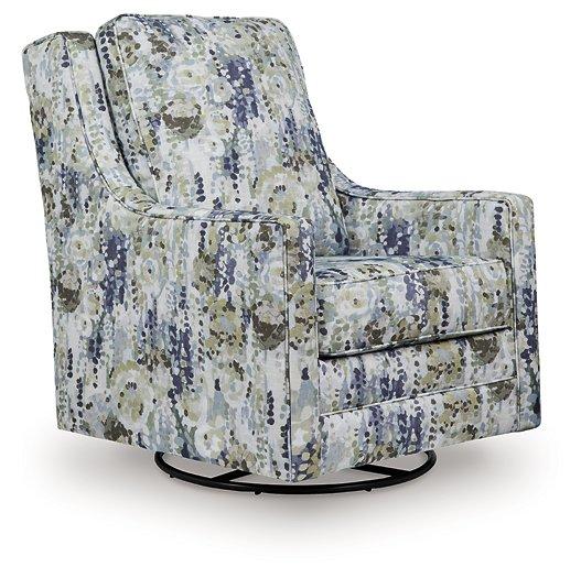 Dustinford Swivel Glider Accent Chair - Abundant Home Collections