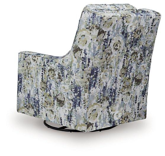 Dustinford Swivel Glider Accent Chair - Abundant Home Collections
