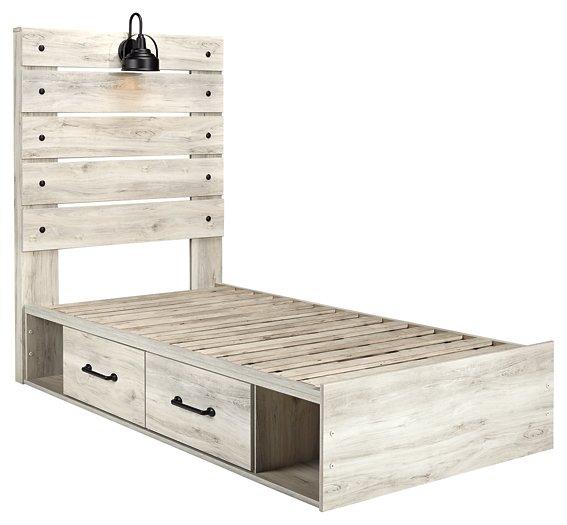 Cambeck Bed with 4 Storage Drawers - Abundant Home Collections