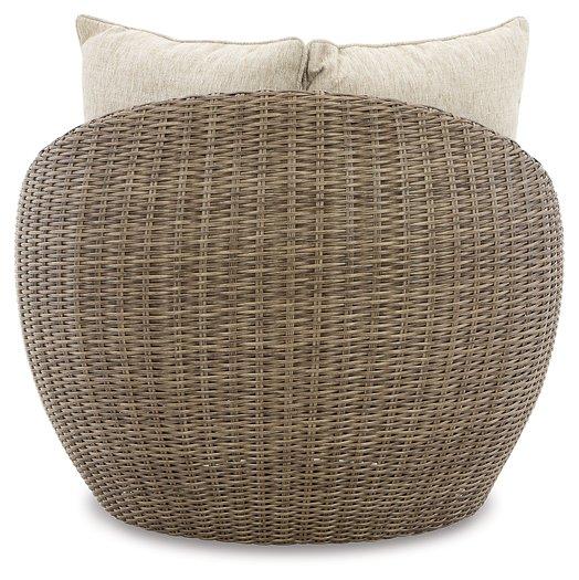 Danson Swivel Lounge with Cushion (Set of 2) - Abundant Home Collections