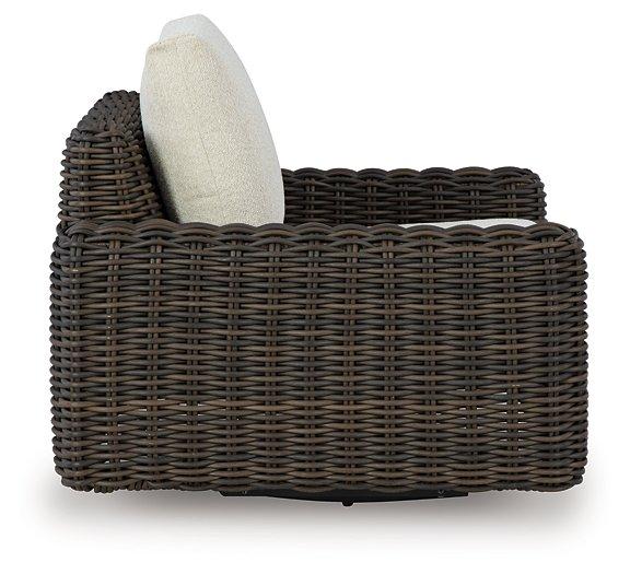 Kimora Outdoor Swivel Lounge Chair - Abundant Home Collections
