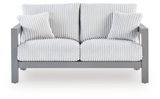 Hurley Park Outdoor Loveseat with Cushion - Abundant Home Collections
