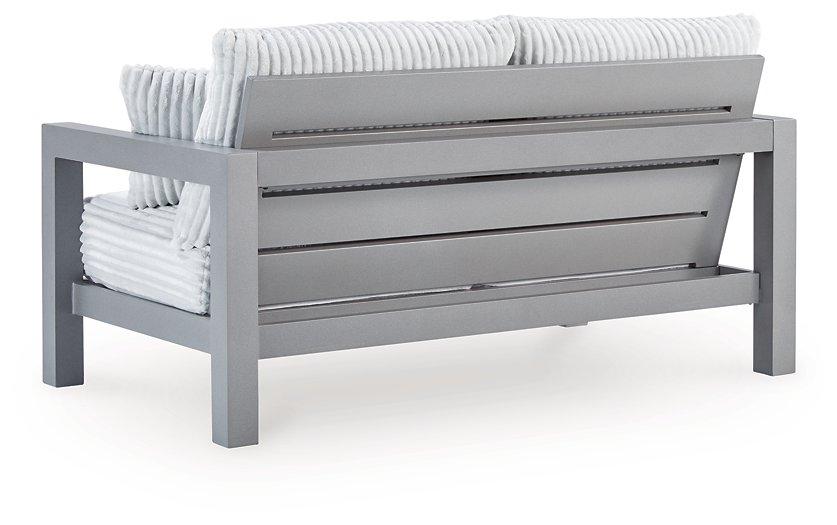 Hurley Park Outdoor Loveseat with Cushion - Abundant Home Collections