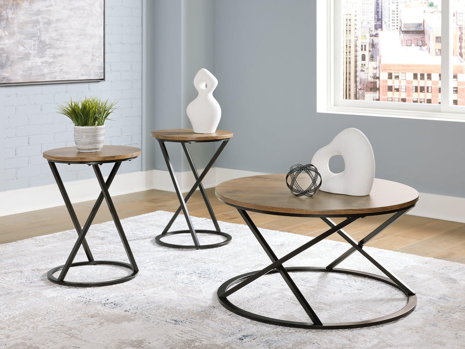 Cassbryn Table (Set of 3) - Abundant Home Collections
