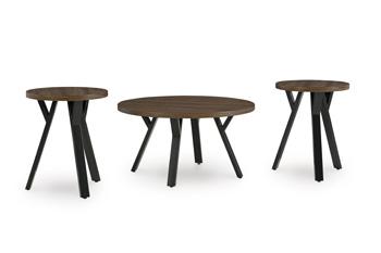 Elbrynn Table (Set of 3) - Abundant Home Collections