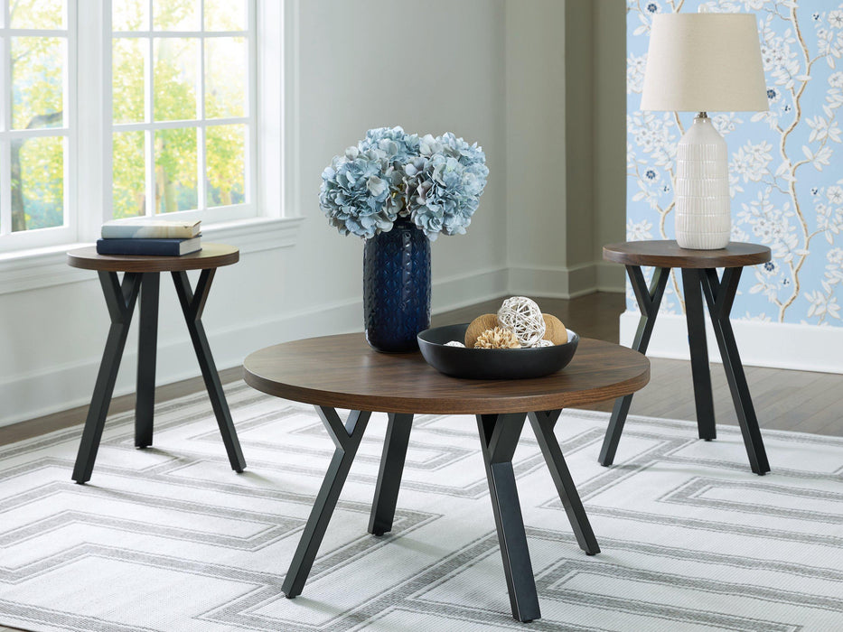 Elbrynn Table (Set of 3) - Abundant Home Collections