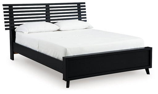 Danziar Slat Bed - Abundant Home Collections