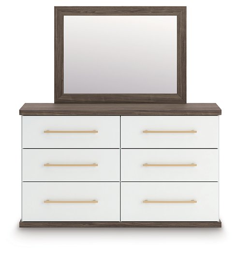 Kendanport Dresser and Mirror - Abundant Home Collections