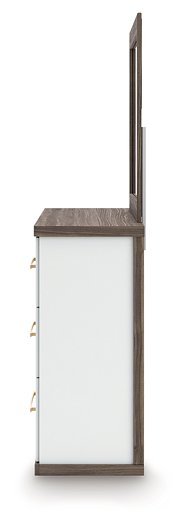 Kendanport Dresser and Mirror - Abundant Home Collections