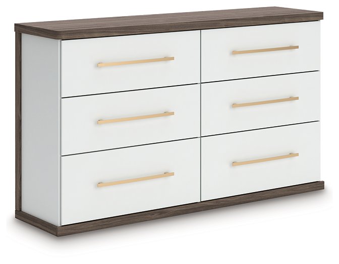 Kendanport Dresser and Mirror - Abundant Home Collections