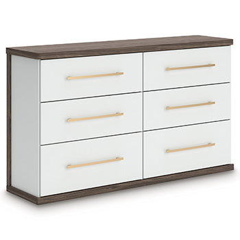 Kendanport Dresser and Mirror - Abundant Home Collections