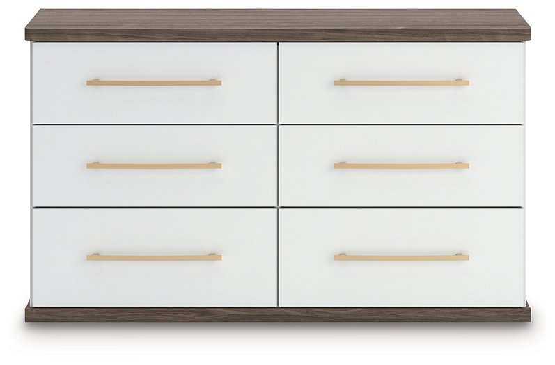 Kendanport Dresser and Mirror - Abundant Home Collections
