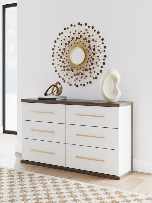 Kendanport Dresser and Mirror - Abundant Home Collections