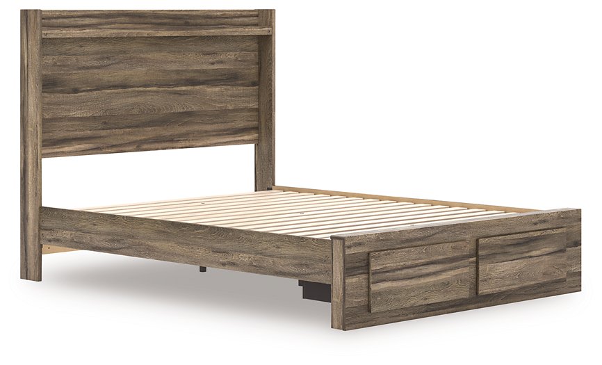Elbrim Panel Storage Bed - Abundant Home Collections
