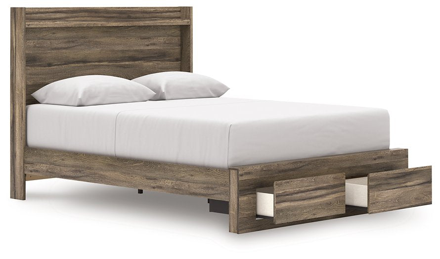 Elbrim Panel Storage Bed - Abundant Home Collections