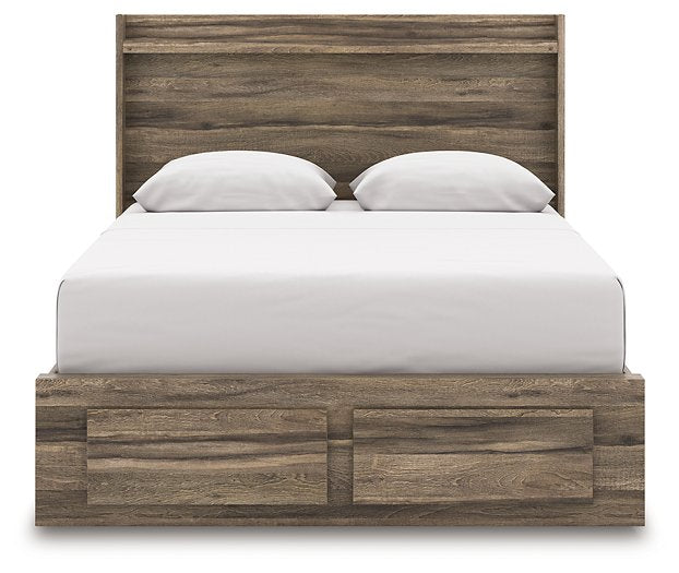 Elbrim Panel Storage Bed - Abundant Home Collections
