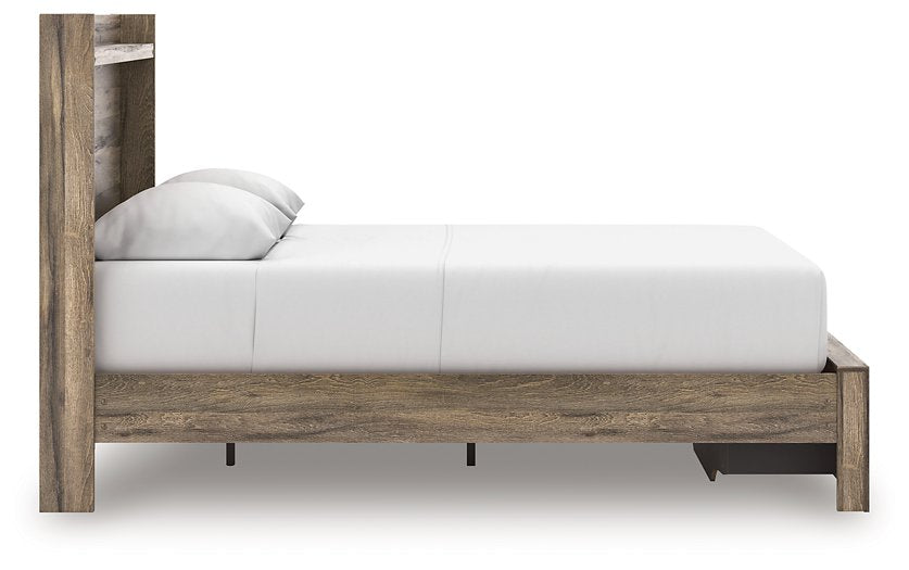 Elbrim Panel Storage Bed - Abundant Home Collections