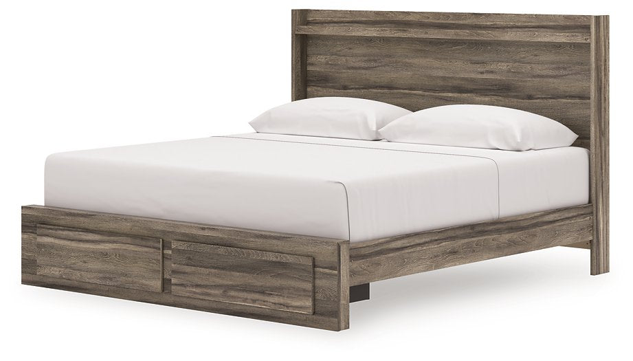 Elbrim Panel Storage Bed - Abundant Home Collections